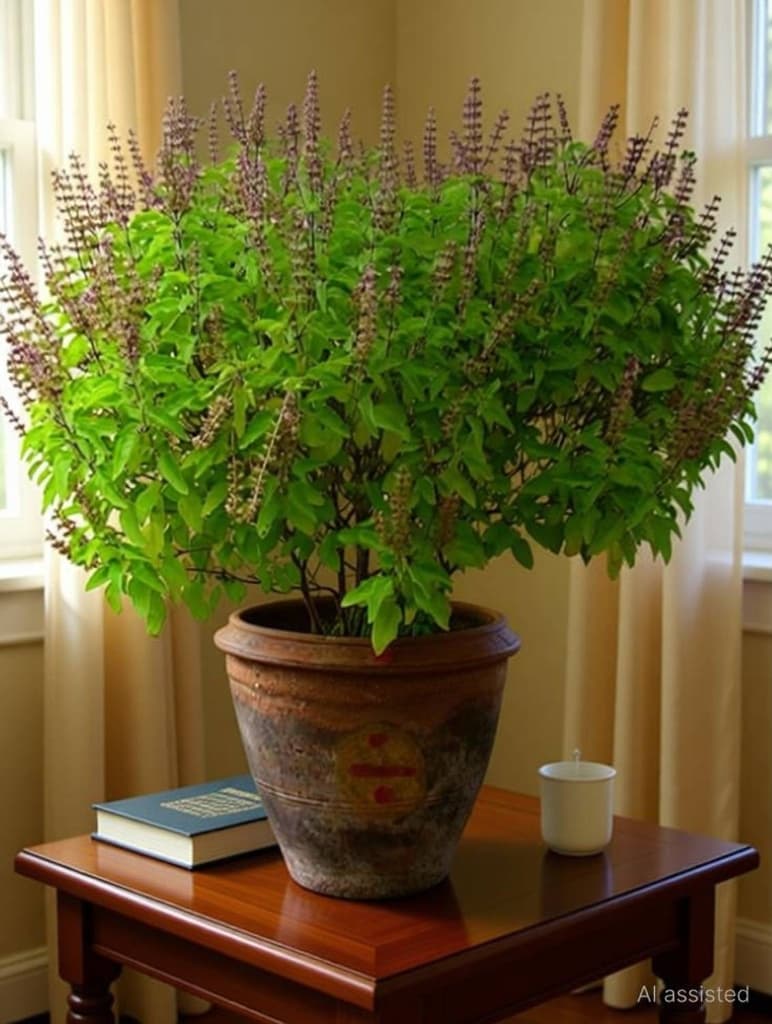 Sacred Holy Tulsi Plant - Vaishnava Mart